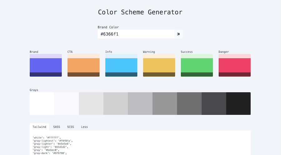 Color Scheme Generator