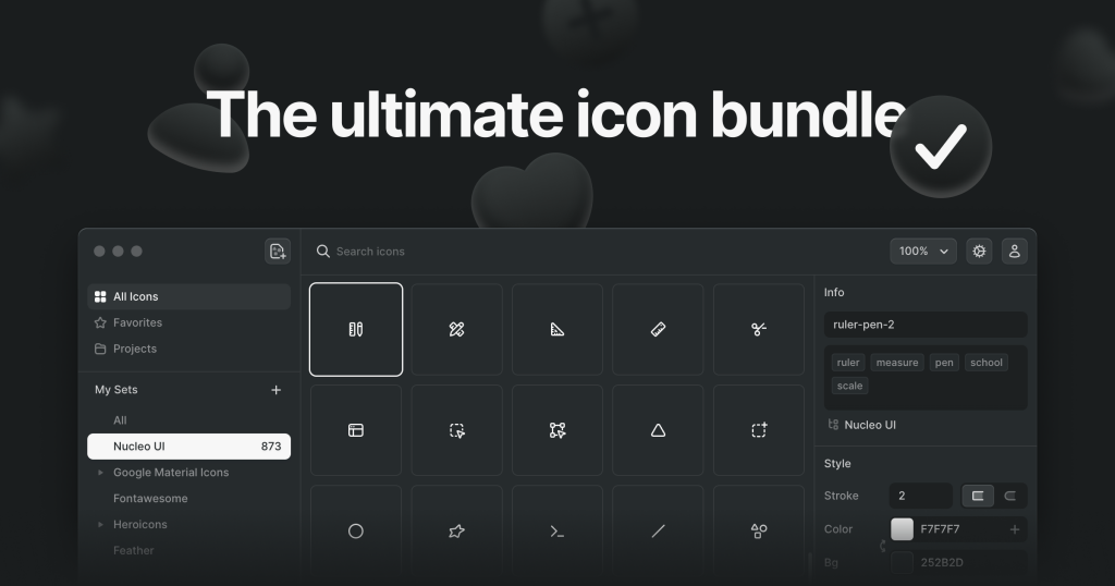 Nucleo Icons