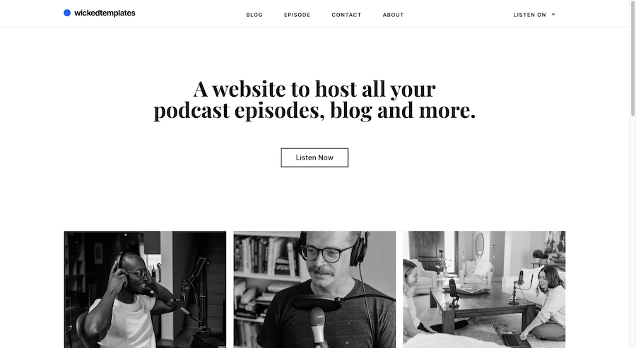 Podcaster Starter