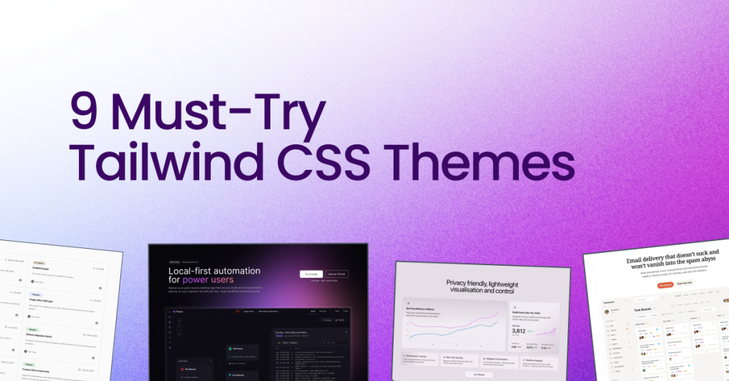 9 Must-Try Tailwind CSS Themes
