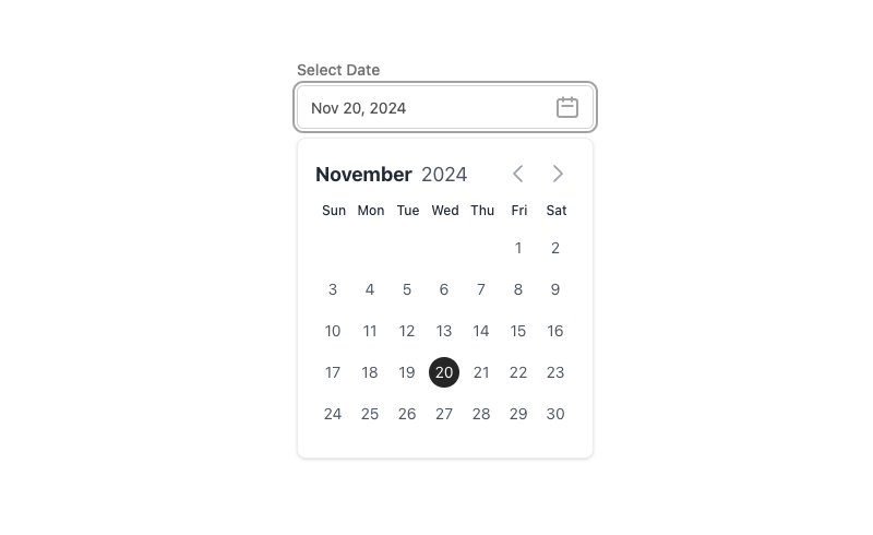 Date Picker