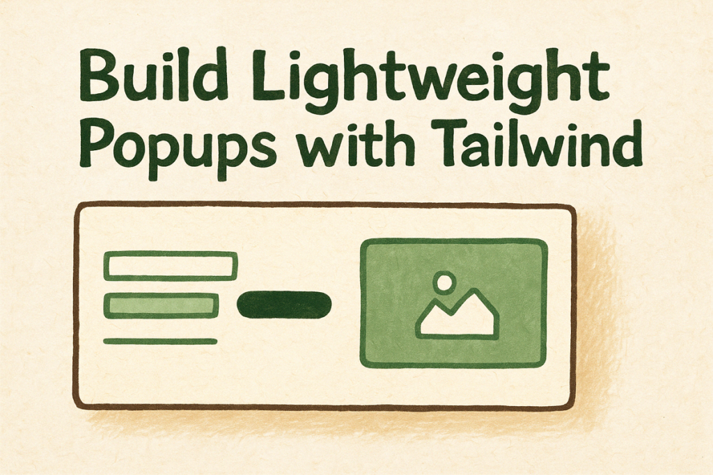 Tailwind Popup Guide