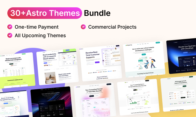 Themefisher Bundle