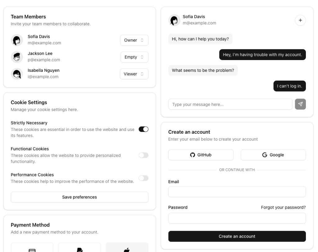 Basecoat UI: Admin Basecoat UI: shadcn/ui, no React