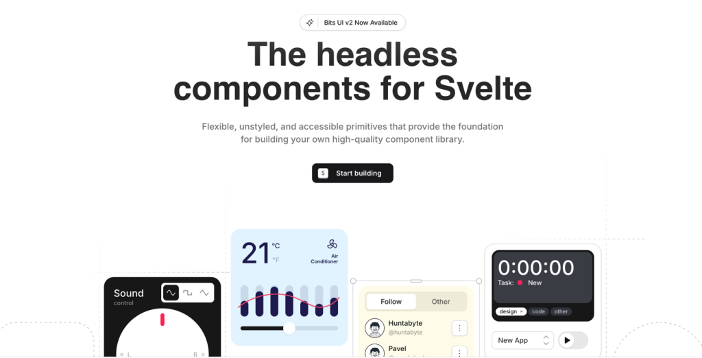 Bits UI - The headless components for Svelte
