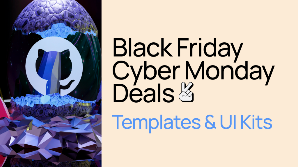 Black Friday UI Deals 2025 Black Friday UI Deals 2025: Website Templates, UI Kits & Design Tools