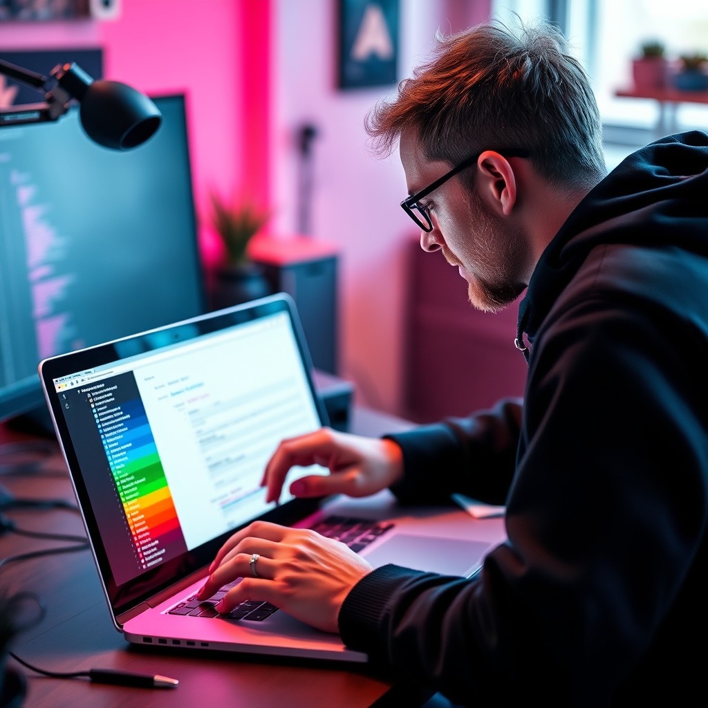 Customizing the Color Palette Customizing the Color Palette