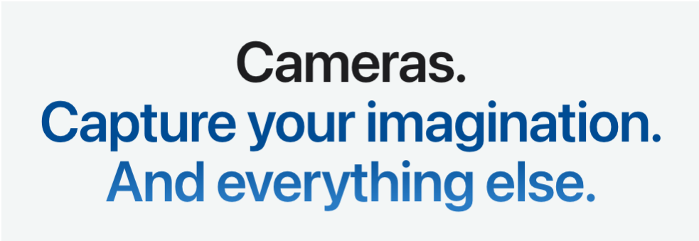 Heading example apple.com/ipad-air