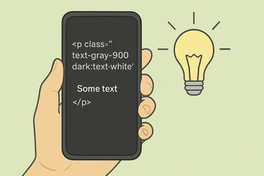 Dark Mode Styling on Mobile Dark Mode Styling on Mobile