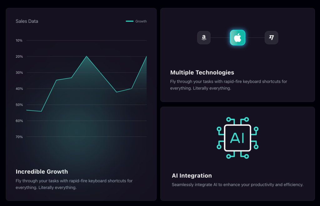 Animated Bento Boxes Layout
