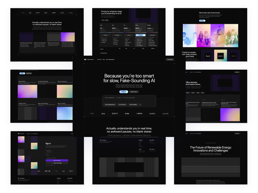 Flabbergasted Template for AI & SaaS Flabbergasted Template for AI & SaaS