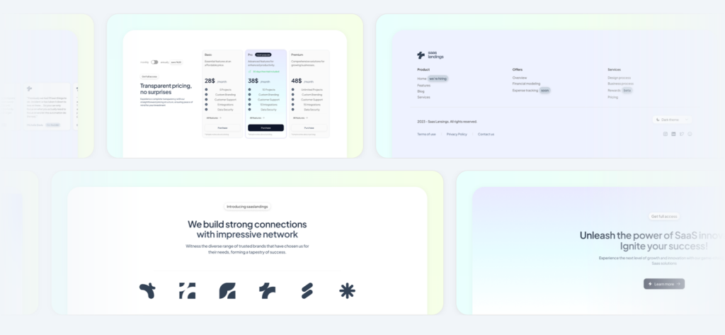 Tailkits UI - Landing Page Components