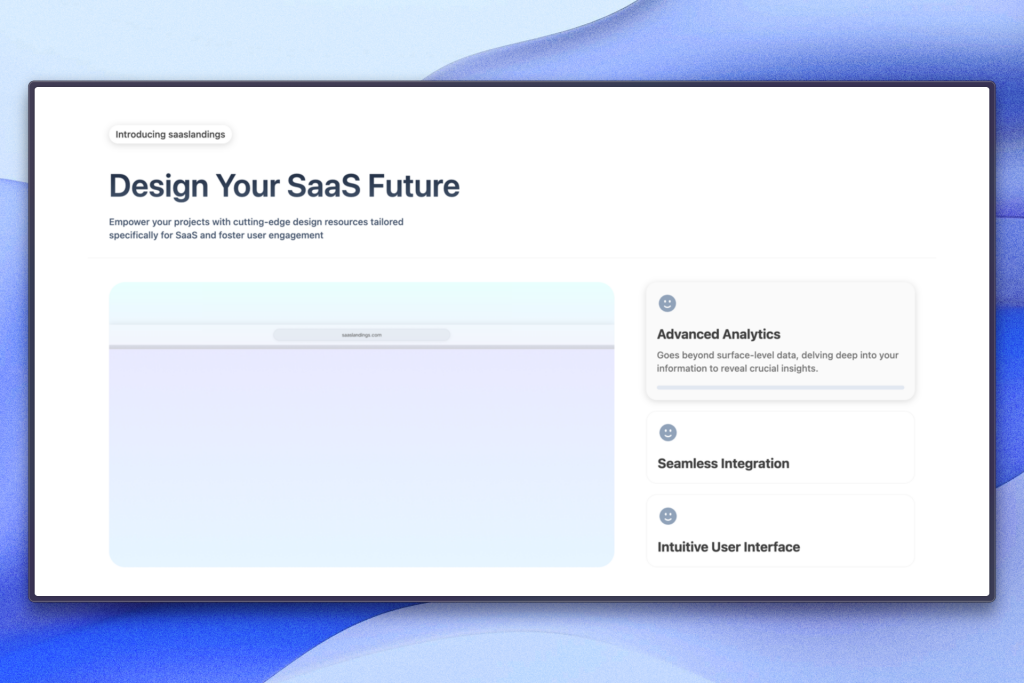 How it works component