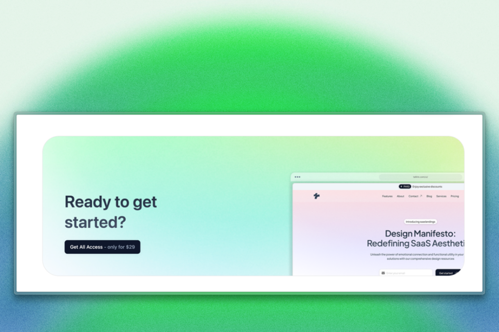 Call to Action Component