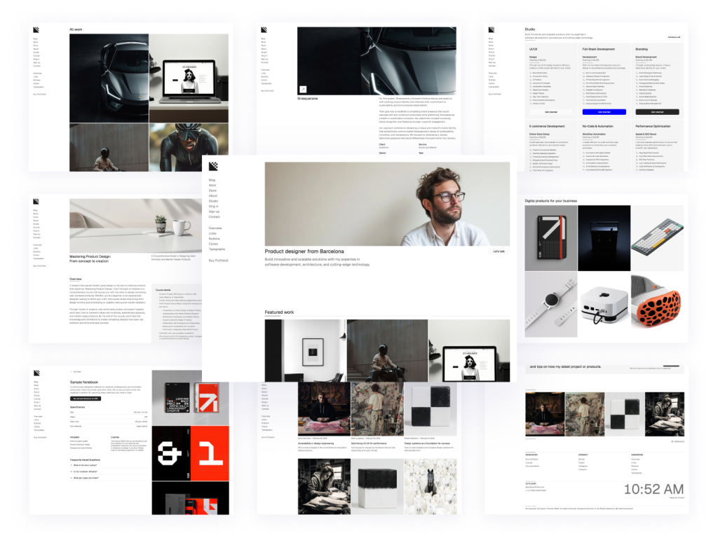 Pro FolioX Astro Template