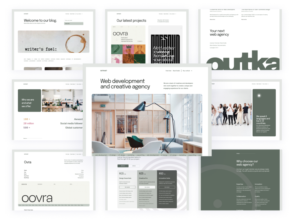 Outkast Astro Template