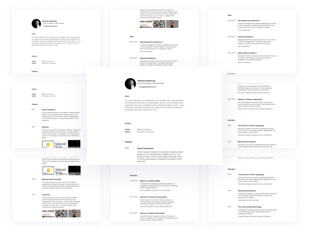 Prima Persona Astro Template