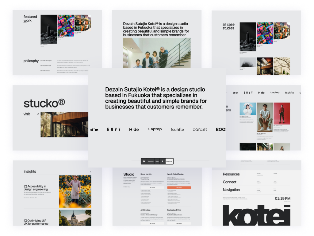 Kotei Astro Template