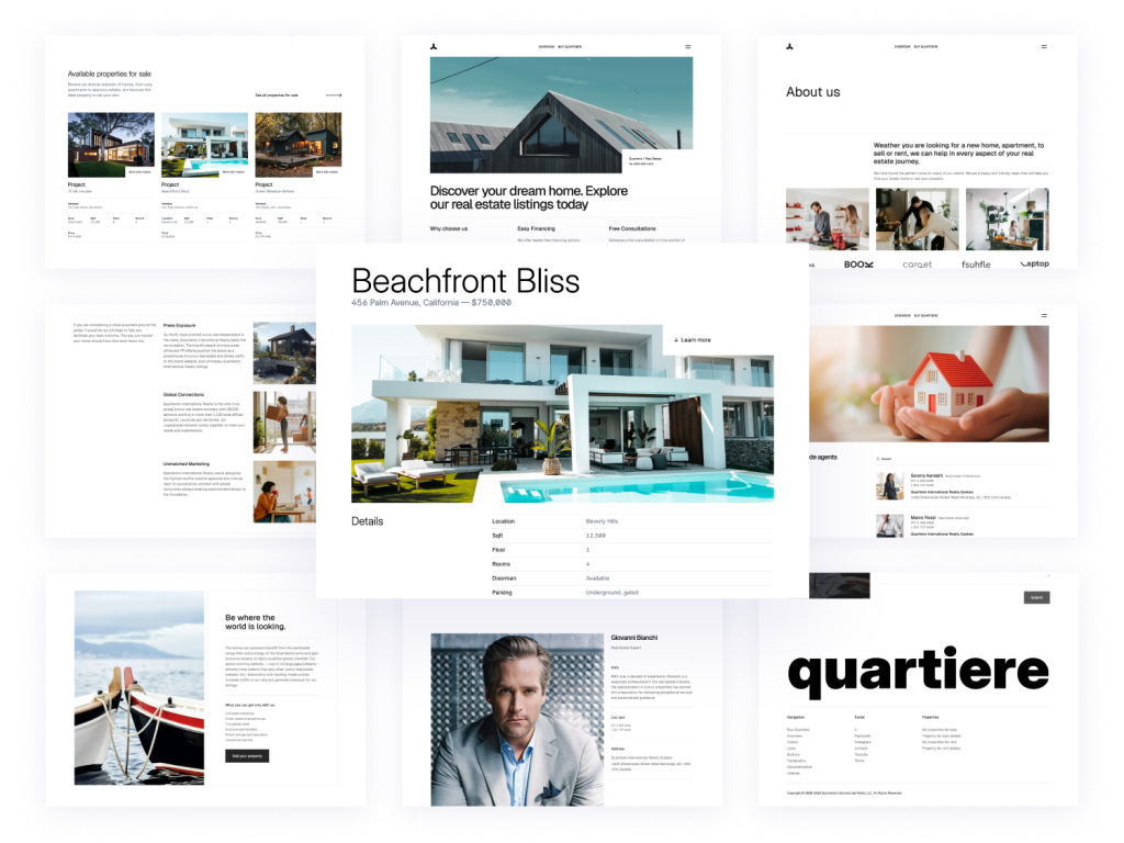 Quartiere Astro Template