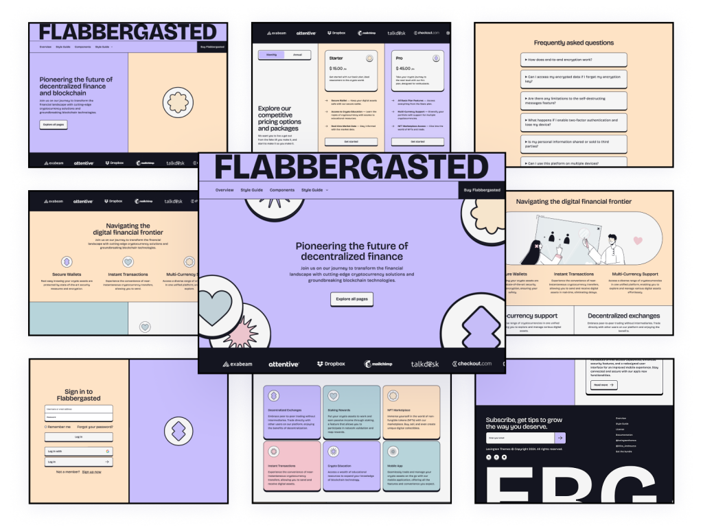Flabbergasted Astro Template