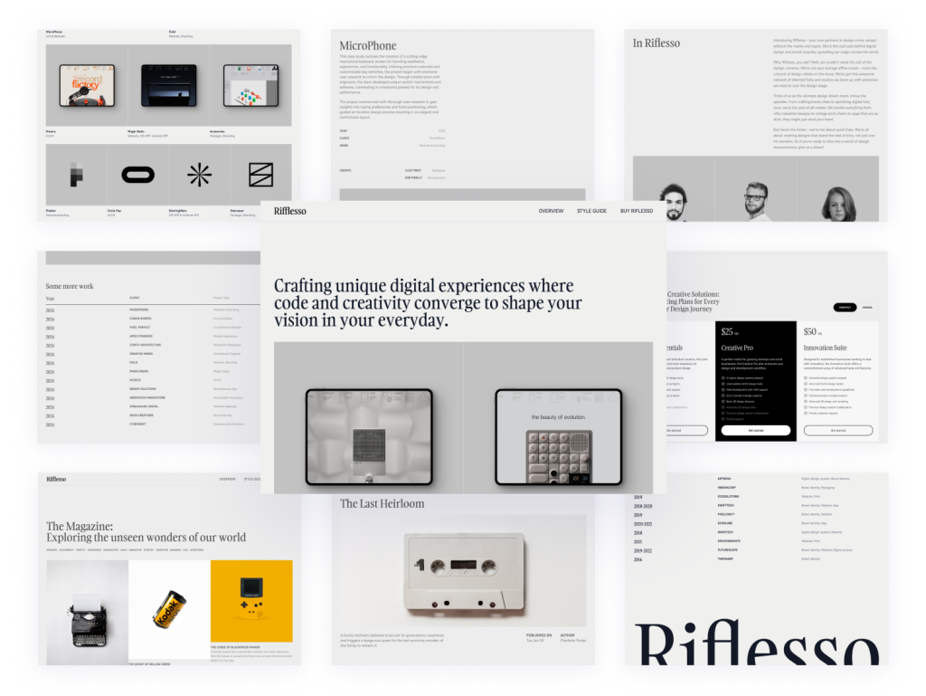 Riflesso Astro Template