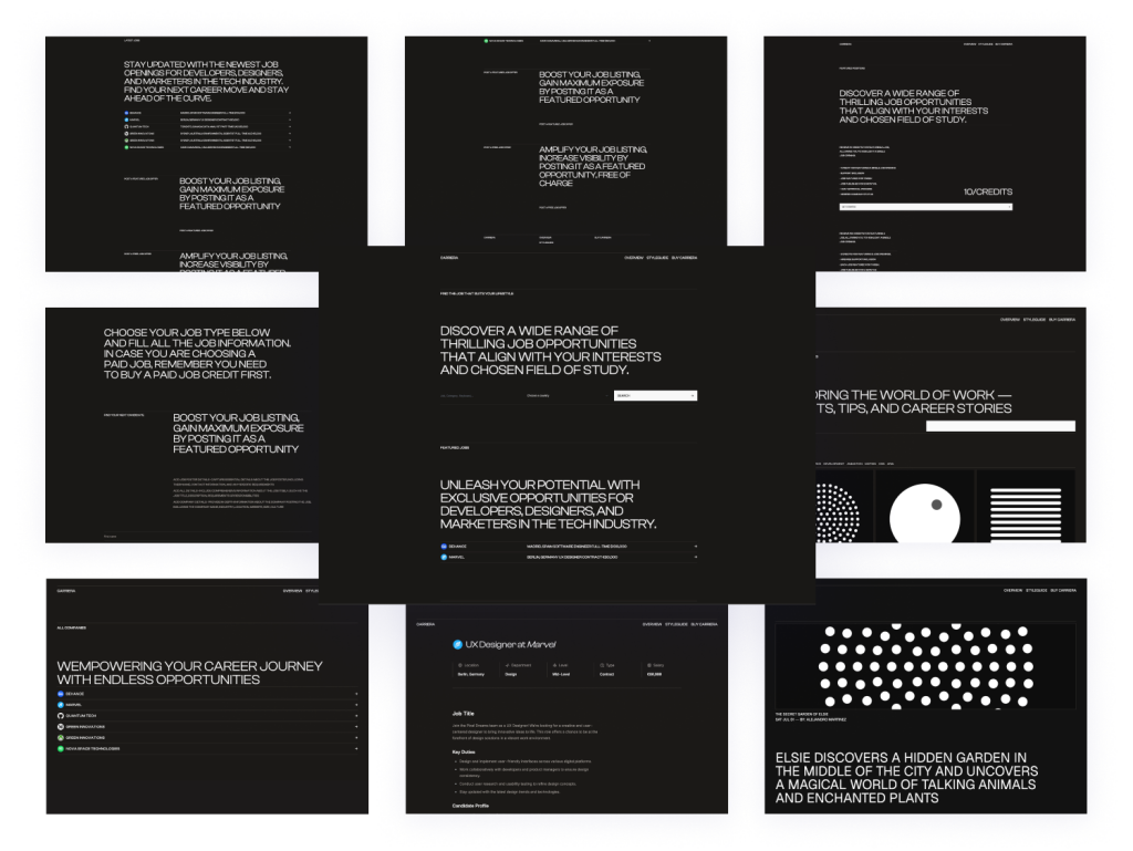 Carriera Astro Template