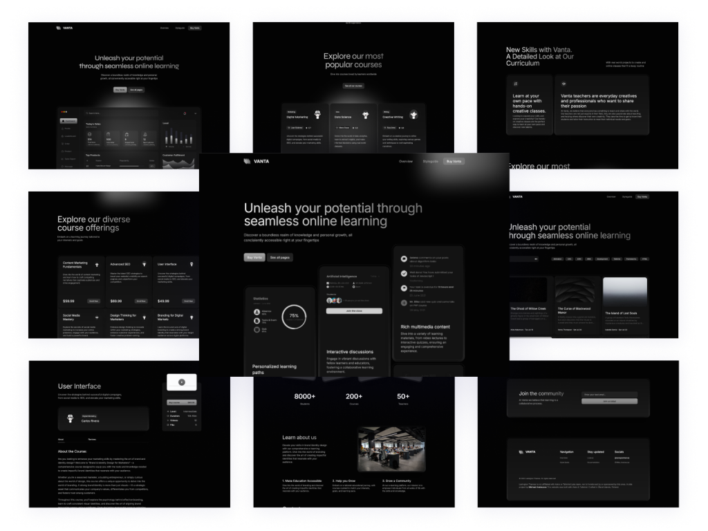 Vanta Astro Template