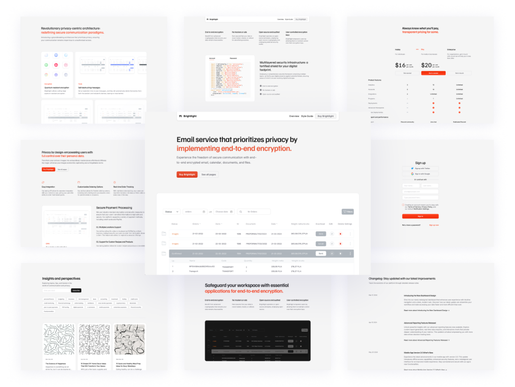 Brightlight Astro Template