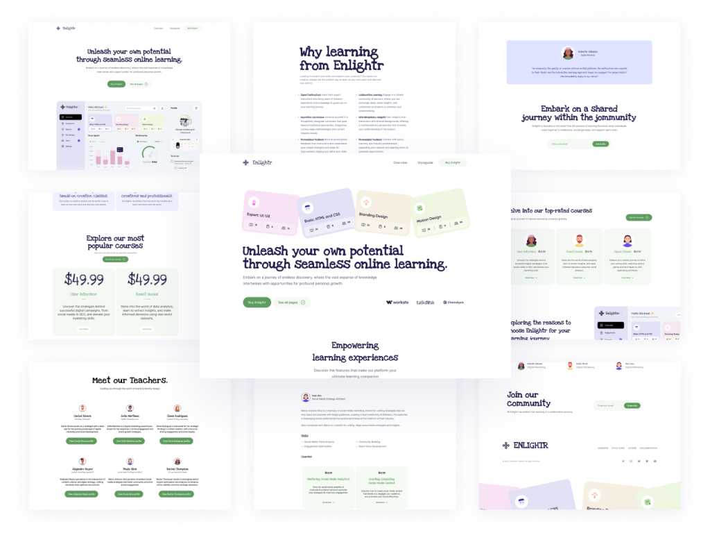 Enlightr Astro Template