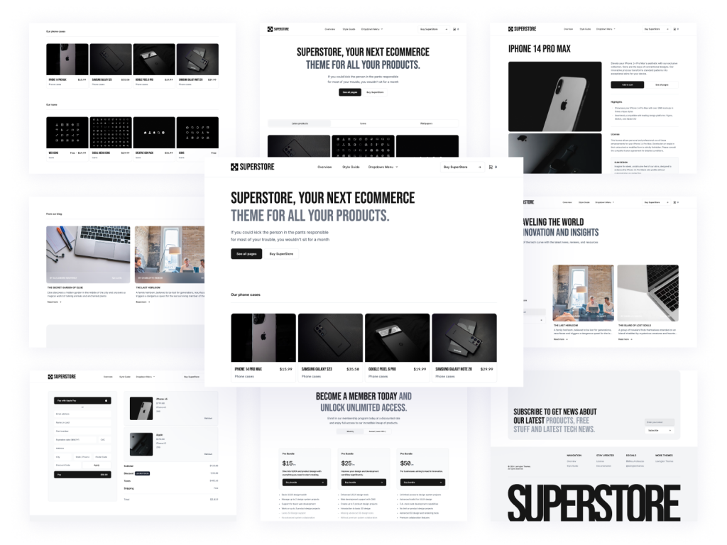 Super Store Astro Template