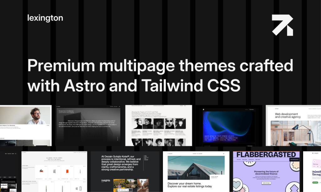 Lexington Bundle - Astro & Tailwind