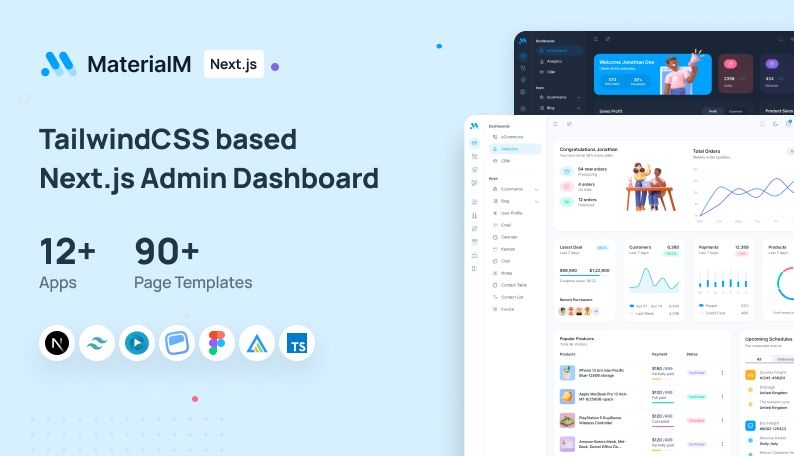 MaterialM Admin Template MaterialM Admin Template