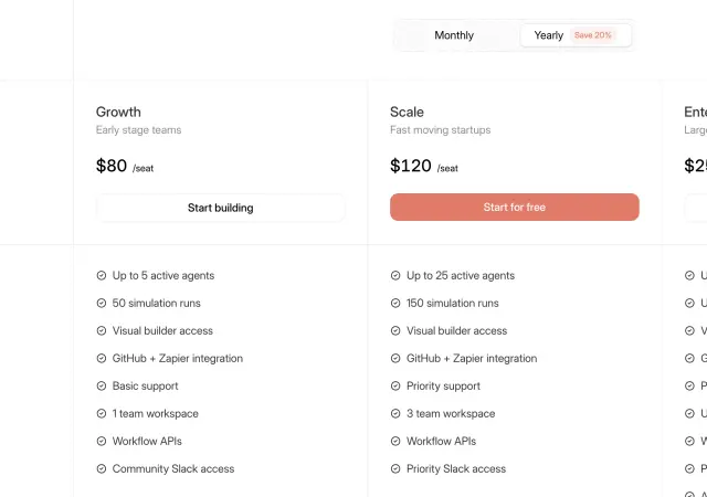 Notus AI Agent Template - Pricing Notus AI Agent Template - Pricing