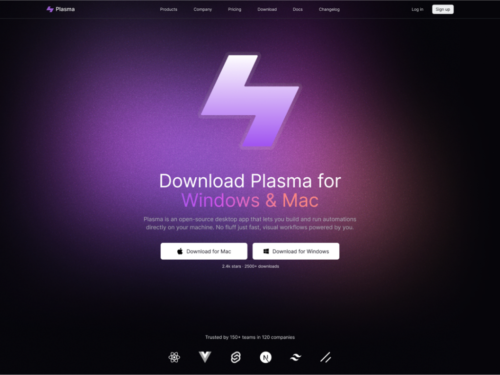 Plasma Template - Download CTA Plasma Template - Download CTA