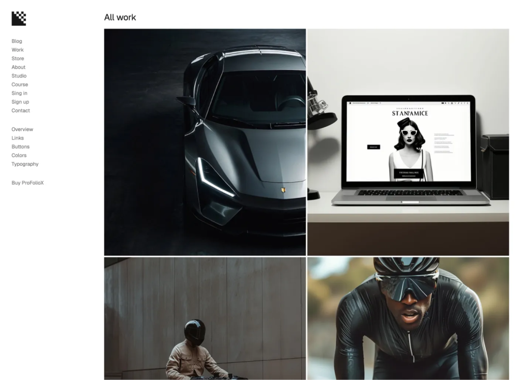 ProFolioX Astro Template