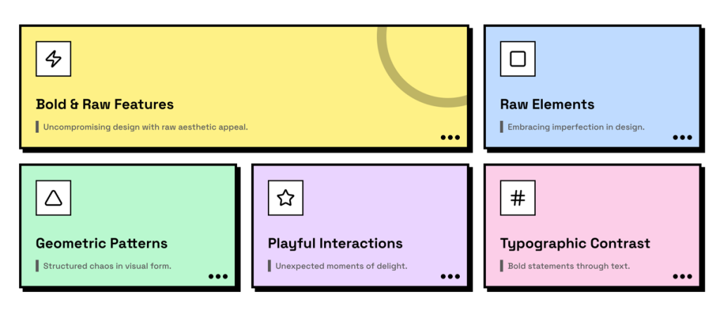 RetroUI - Bento Grids