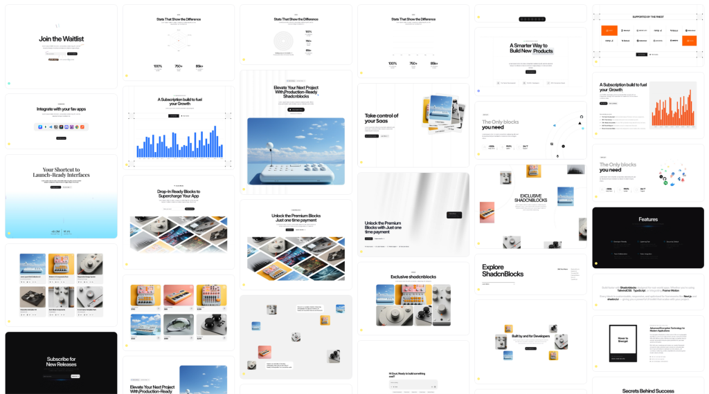 Shadcnblocks - UI Components Shadcnblocks - UI Components