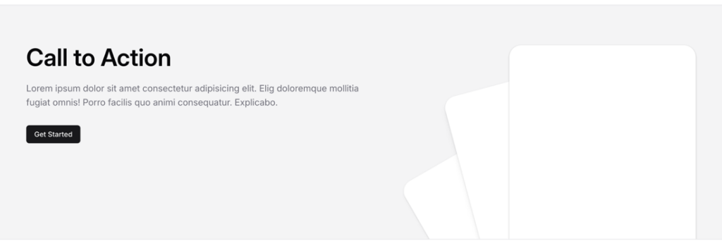 Shadcnblocks - CTA Component