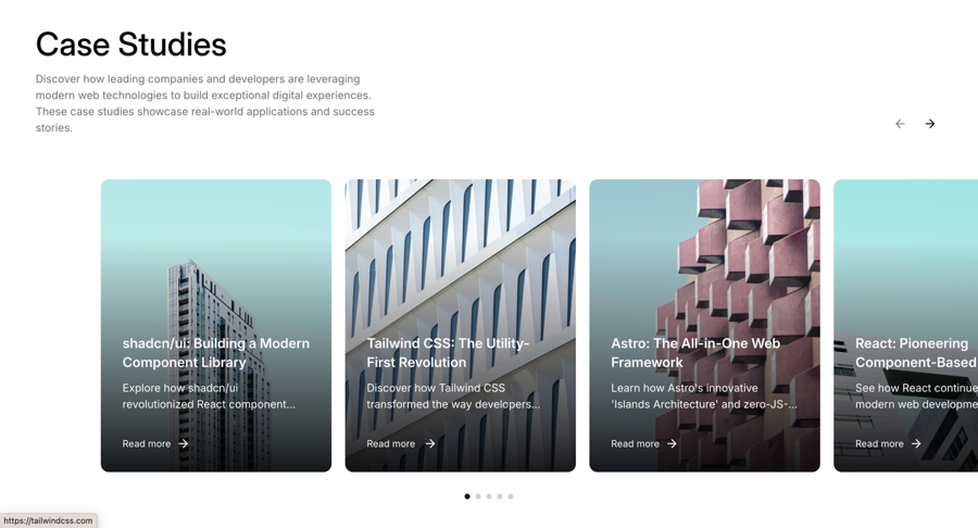 Shadcnblocks - Case Study Component Shadcnblocks - Case Study Component