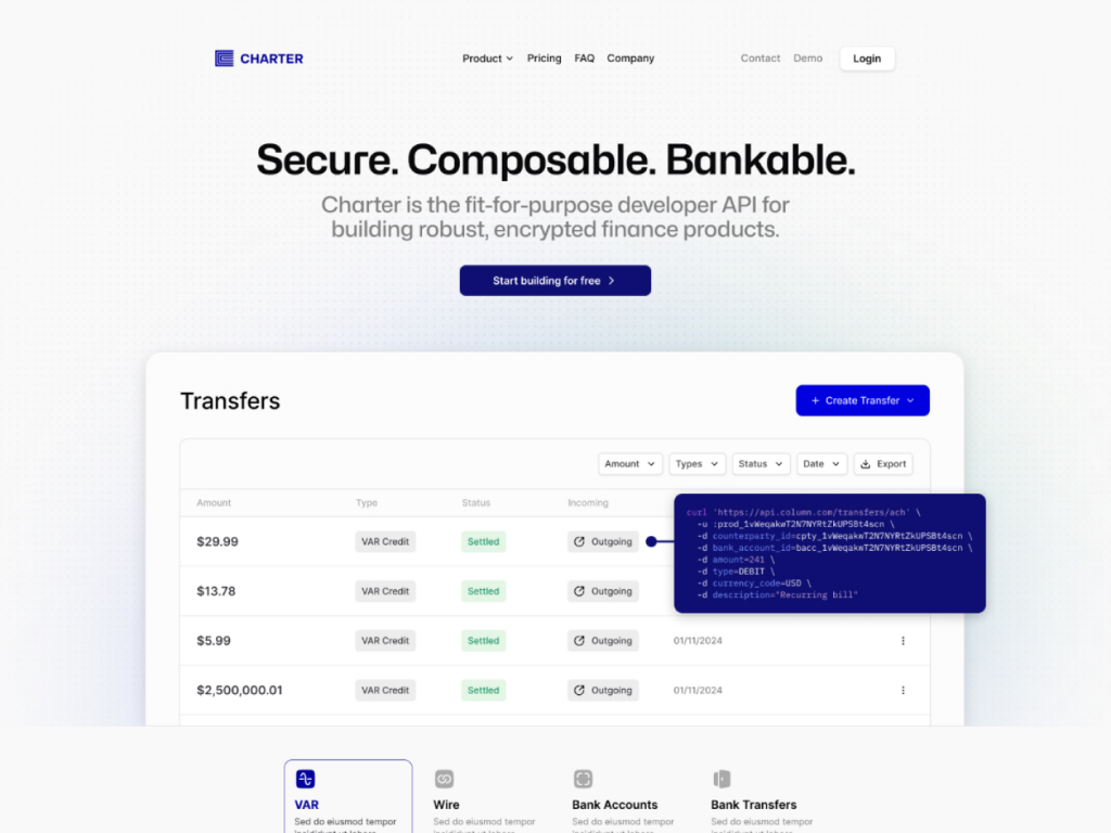 Charter Charter Template