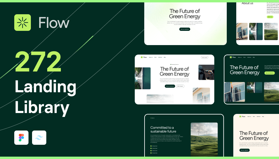 Flow Landing PAge Template Flow Landing Library
