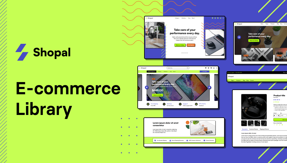 Shopal Tailwind E-Commerce Template Shopal Tailwind E-Commerce Template