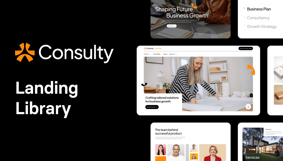 Consulty Business Template Consulty Landing Library