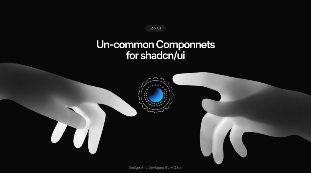 Skiper UI: Animated React Components Skiper UI: Animated React Components for shadcn/ui