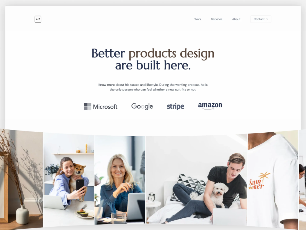 Alt Clean Website Template Alt Clean Site Template