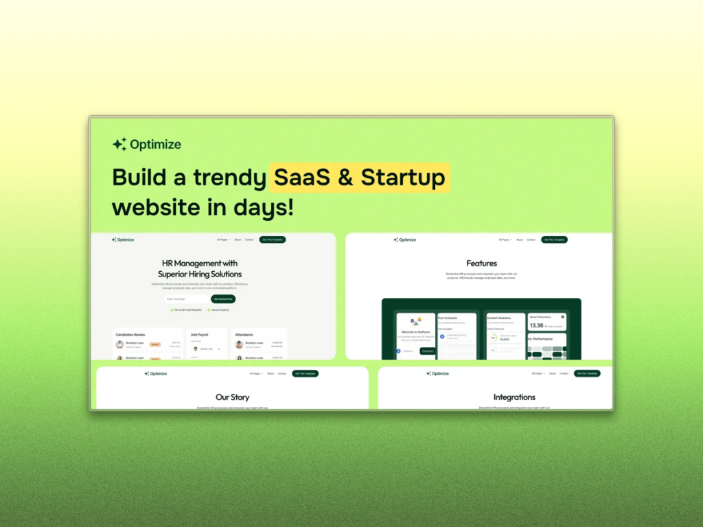 Optimize Astro Theme