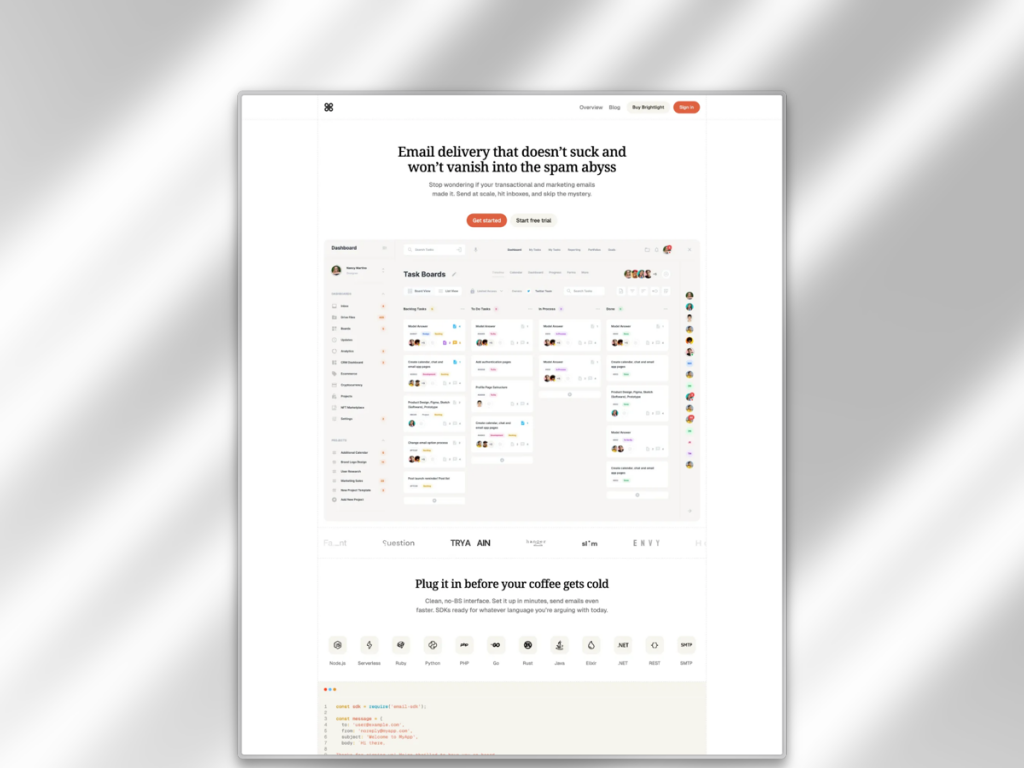 Brightlight Astro Theme