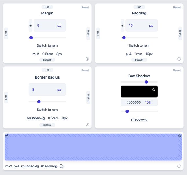 Tailwind Helper Tools