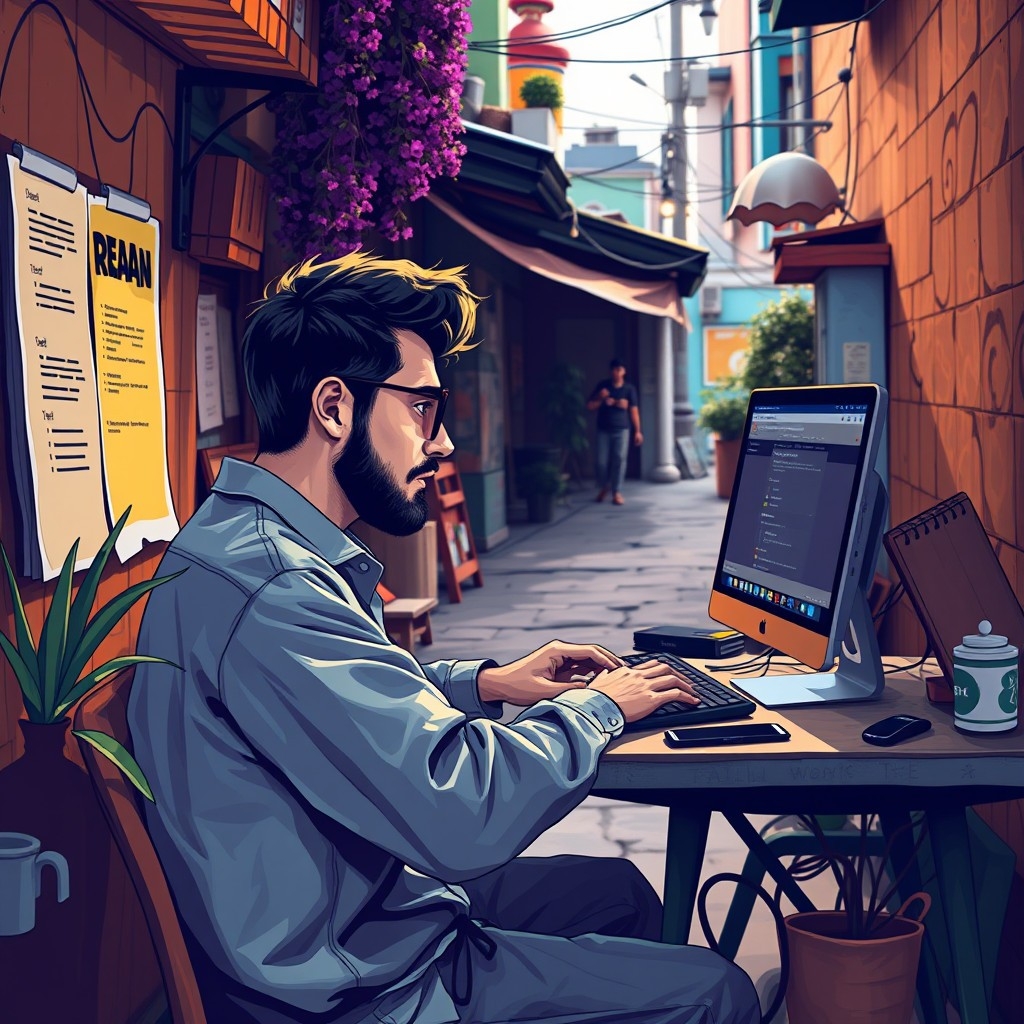 Advanced space-between examples Advanced space-between examples