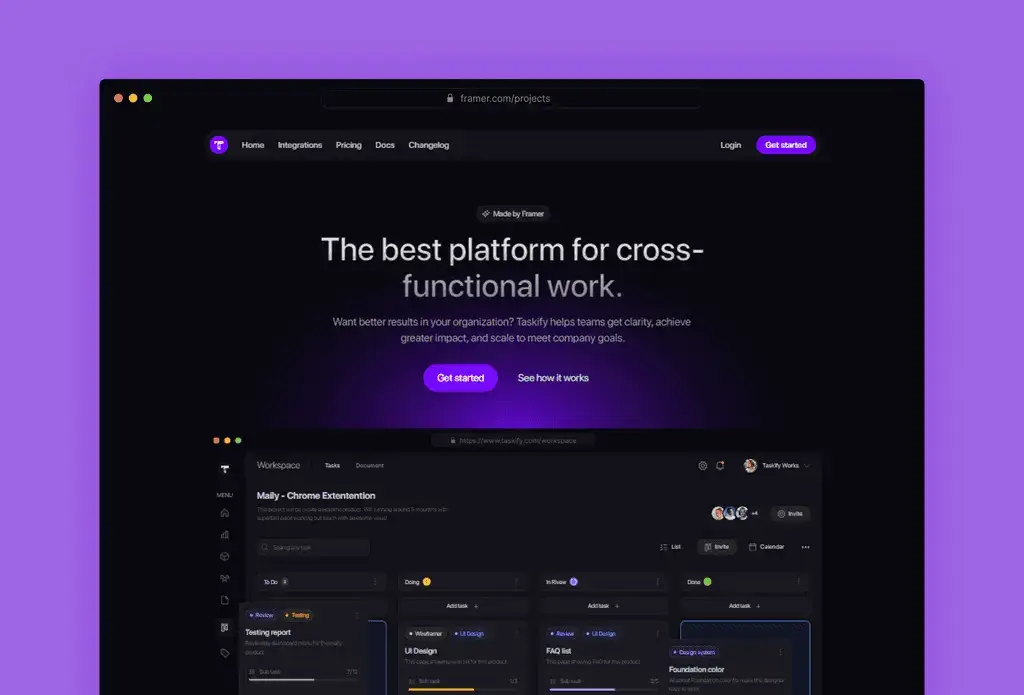 Taskify Template - Hero Taskify Template - Hero